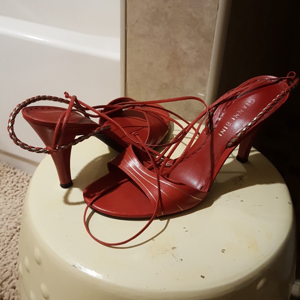 Lace-up sandals